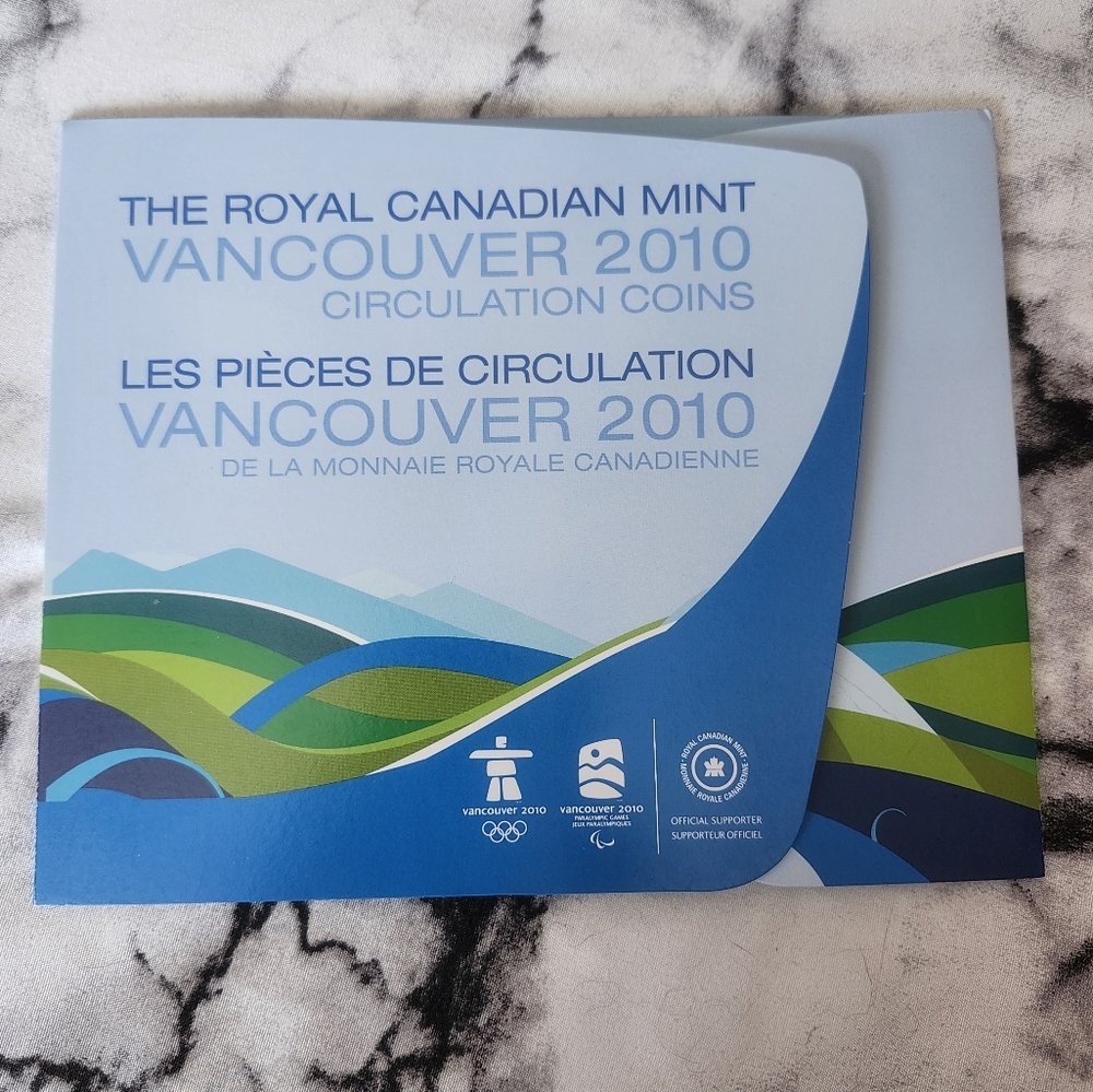 Vancouver 2010 Olympics Coin Collection